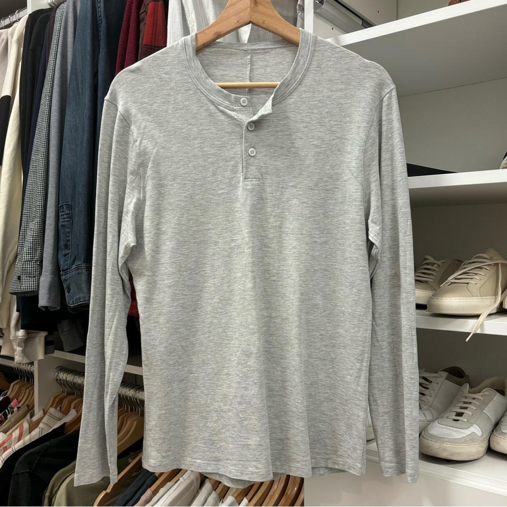 Lululemon Grey Henley